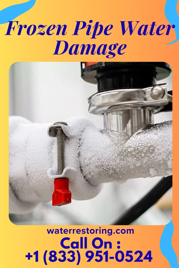 Frozen Pipe Water Damage in New Holland, IL